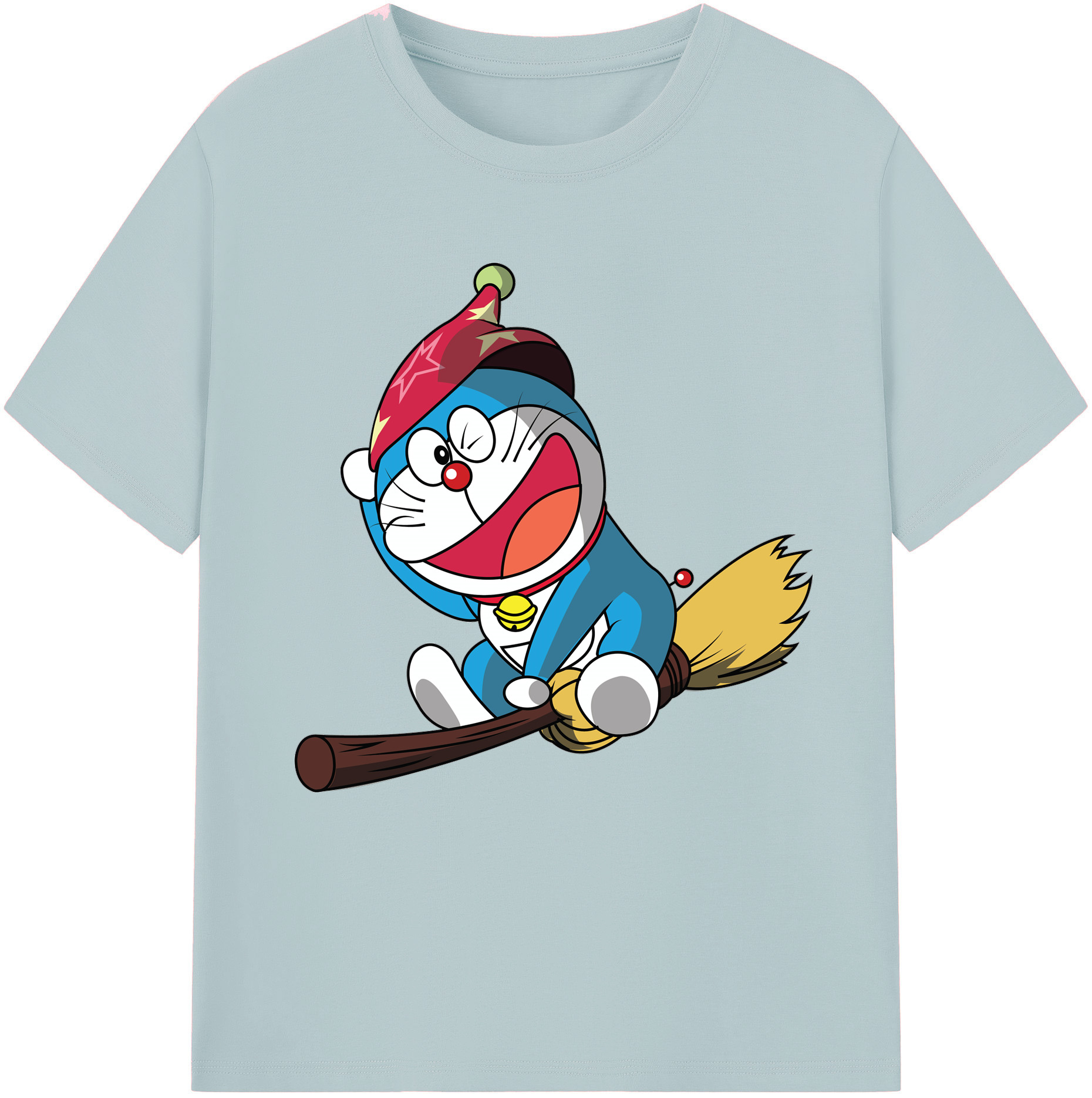 （画像用） ドラえもん Doraemon 綿100％半袖Tシャツ（フロントプリント）